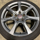 JDM FD2 Civic Type R Silver Wheels and Tires